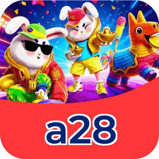 Interface do aplicativo a28 mostrando jogos disponíveis no iOS e Android
